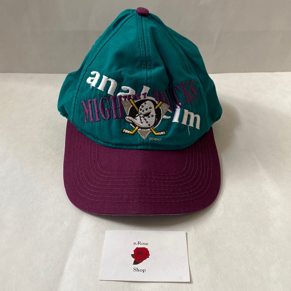 Competitor NHL Anaheim Mighty Ducks Logo Snapback Dad Hat